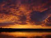 Silver Lake Ontario Sunset