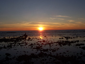 Sunset at Inverhuron Provincial Park