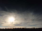 Reserve faunique la Verendrye near sunset