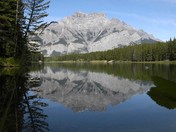 Cascade Mnt @Johnson Lake AB