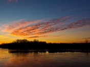 Sunrise, Lesser Slave River, Alberta