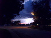 lightening on a Port Elegan beach