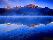 Patricia Lake and Pyramid Mountain