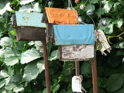 rustic metal birdhouses