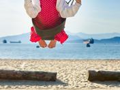 Swinging fun on Kits beach