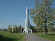 Outside the Science and Tech Museum 
