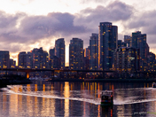 Vancouver False Creek Sunset