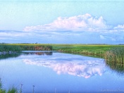 Sunset On The 9th Hole