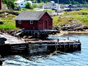 A fishing shack in Moreton's Harbour