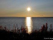 A pretty sunset in St. George's.