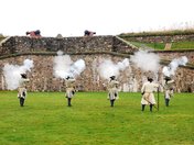 Change of the guard at the Fortress of Louisbourg
