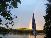 relaxing on the dock