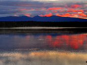 Early morning on anahim lake