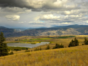 landscape of the chilcotin valley