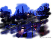 Ottawa On A Early Wet Morning