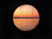 Sunset Through the Porthole