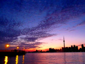 Toronto at dusk