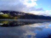 lower lake in Kananaskis country