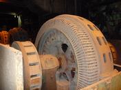 Old groundwood grinder motor