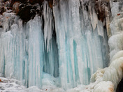 Blue Ice of Tiffany Falls
