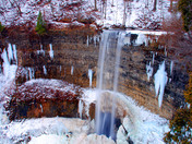 Tews Falls in Winter