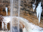 Tews Falls in Winter