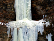 Baby Websters Falls frozen over
