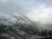September flurries on the Silvercup Ridge