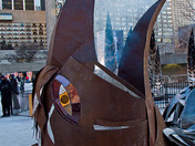 Interactive fire instrallation at TO Winter Festival - 