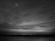 Night time on the Moose River