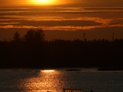 Sun on the Moose River