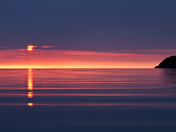 Sun Rise from the Dunks Bay