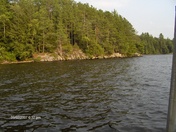 view of shore from dock