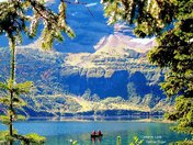 Cameron lake Waterton NP