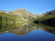 Reflections in Quincoe Lake Cathedral Park