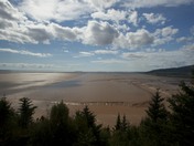 From the observation deck