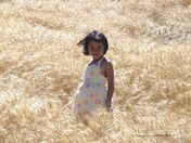 Lili in the barley