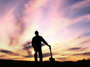 Endless Prairie Sunset 