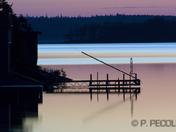 Sunrise at Big Whiteshell Lake
