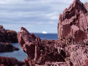 Red Rock and Iceberg