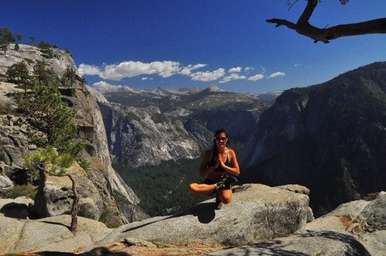 Yoga Yosemite style!