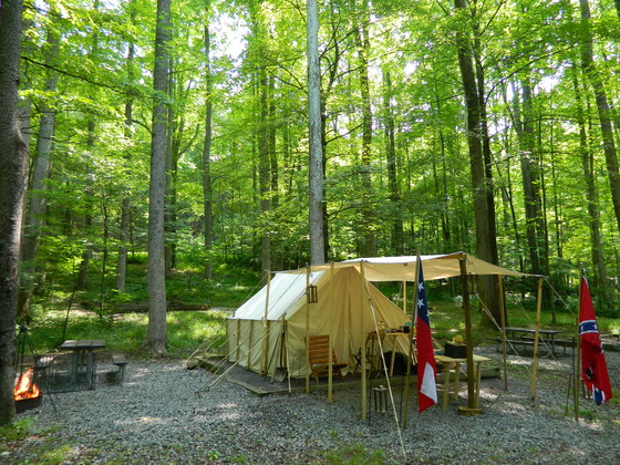 Elkmont Campground, Smoky Mountains, TN