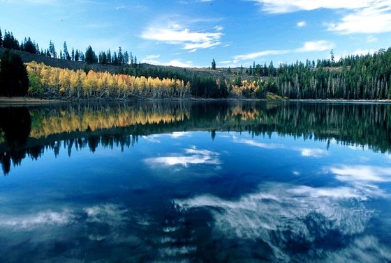 Crater Lake, Lassen National forest