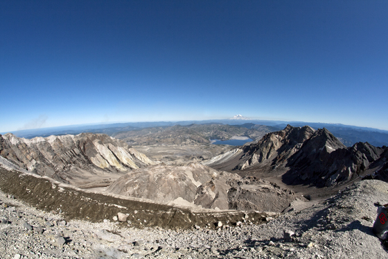 Summit of Mt St Helens