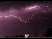 Water Tower Lightning