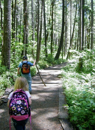 Susan Creek Falls Hiking Trail Rec Area