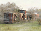 Old caboose otyrain
