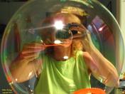 Illusion-Giant Bubble With Me Inside It