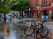 Raining in Victoria!