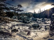 Christmas at Elbow Falls